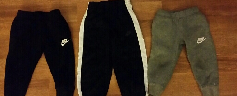 Boys 3 pc 2T Nike Athletic jogger pants bundle